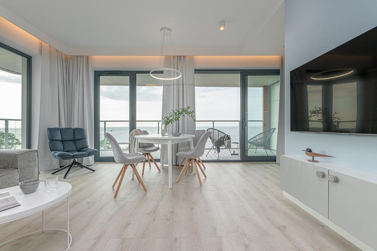 Apartament Morskie Widoki Natural Baltic Darlowko Bagian luar foto